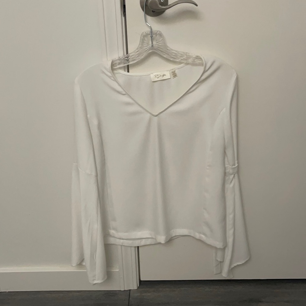 RD Style White Blouse